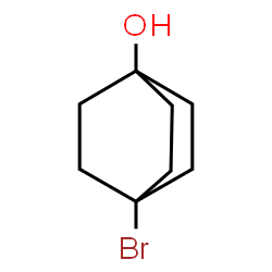 ChemSpider 2D Image | 4-Bromobicyclo[2.2.2]octan-1-ol | C8H13BrO