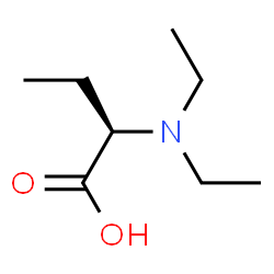 ChemSpider 2D Image | (2R)-2-(Diethylamino)butanoic acid | C8H17NO2