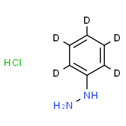 ChemSpider 2D Image | (~2~H_5_)Phenylhydrazine hydrochloride (1:1) | C6H4D5ClN2