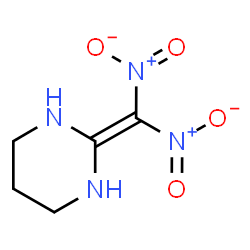 ChemSpider 2D Image | 2-(Dinitromethylene)hexahydropyrimidine | C5H8N4O4