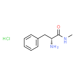 ChemSpider 2D Image | N-Methyl-D-phenylalaninamide hydrochloride (1:1) | C10H15ClN2O