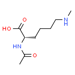 ChemSpider 2D Image | N~2~-Acetyl-N~6~-methyl-L-lysine | C9H18N2O3