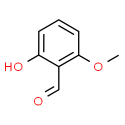 ChemSpider 2D Image | 2-Hydroxy-6-methoxybenzaldehyde | C8H8O3