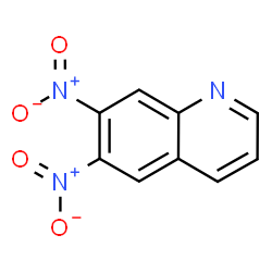ChemSpider 2D Image | 6,7-Dinitroquinoline | C9H5N3O4