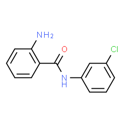 ChemSpider 2D Image | 2-Amino-N-(3-chlorophenyl)benzamide | C13H11ClN2O