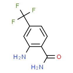 ChemSpider 2D Image | 2-Amino-4-(trifluoromethyl)benzamide | C8H7F3N2O