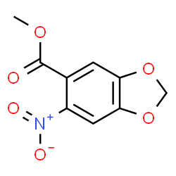 ChemSpider 2D Image | piperonylic acid, 6-nitro-, methyl ester | C9H7NO6