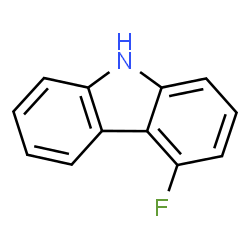 ChemSpider 2D Image | 4-Fluoro-9H-carbazole | C12H8FN