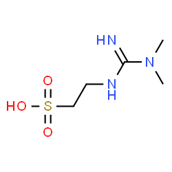 ChemSpider 2D Image | 2-(N,N-Dimethylcarbamimidamido)ethanesulfonic acid | C5H13N3O3S