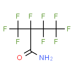 ChemSpider 2D Image | 2,3,3,4,4,4-Hexafluoro-2-(trifluoromethyl)butanamide | C5H2F9NO