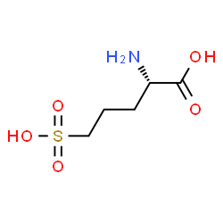 ChemSpider 2D Image | 5-Sulfo-L-norvaline | C5H11NO5S