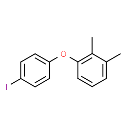 ChemSpider 2D Image | 1-(4-Iodophenoxy)-2,3-dimethylbenzene | C14H13IO