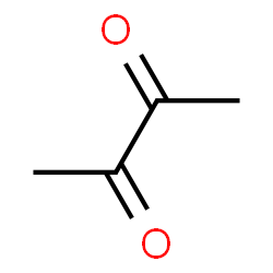 ChemSpider 2D图像|双乙酰| C4H6O2
