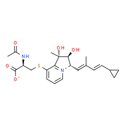 ChemSpider 2D Image | streptopertusacin A | C22H28N2O5S