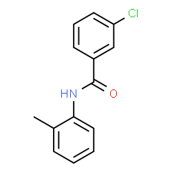ChemSpider 2D Image | 3-Chloro-N-(o-tolyl)benzamide | C14H12ClNO