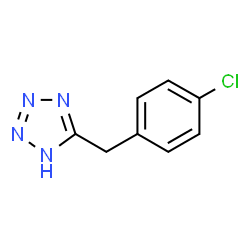 ChemSpider 2D Image | 5-(4-Chlorobenzyl)-1H-tetrazole | C8H7ClN4