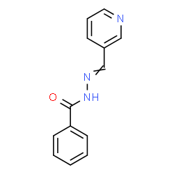 ChemSpider 2D Image | N'-(3-Pyridinylmethylene)benzohydrazide | C13H11N3O