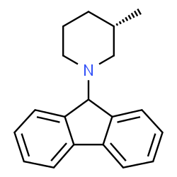 ChemSpider 2D Image | (3S)-1-(9H-Fluoren-9-yl)-3-methylpiperidine | C19H21N