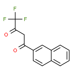 ChemSpider 2D Image | 1-(2-NAPHTHOYL)-3,3,3-TRIFLUOROACETONE | C14H9F3O2