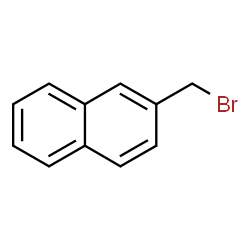 ChemSpider 2D Image | 2-(brommethyl)naphthalen | C11H9Br