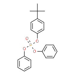 ChemSpider 2D Image | 4-tert-Butylphenyl diphenyl phosphate | C22H23O4P