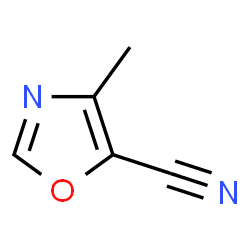 ChemSpider 2D Image | 5-Cyano-4-methyloxazole | C5H4N2O