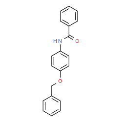 ChemSpider 2D Image | N-[4-(Benzyloxy)phenyl]benzamide | C20H17NO2