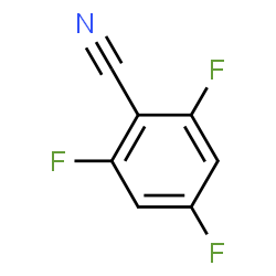 ChemSpider 2D Image | 2,4,6-Trifluorobenzonitrile | C7H2F3N