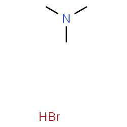 ChemSpider 2D Image | Trimethylammonium bromide | C3H10BrN