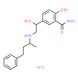 ChemSpider 2D Image | Dilevalol hydrochloride | C19H25ClN2O3