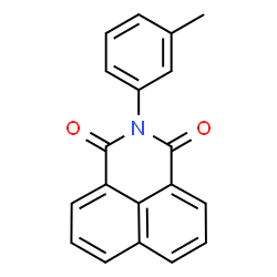 ChemSpider 2D Image | 2-m-Tolyl-benzo[de]isoquinoline-1,3-dione | C19H13NO2