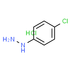 ChemSpider 2D Image | 4-Chlorophenylhydrazine hydrochloride | C6H8Cl2N2