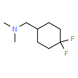 ChemSpider 2D Image | 1-(4,4-Difluorocyclohexyl)-N,N-dimethylmethanamine | C9H17F2N