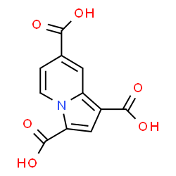 ChemSpider 2D Image | 1,3,7-Indolizinetricarboxylic acid | C11H7NO6