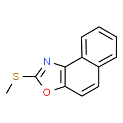 ChemSpider 2D Image | 2-Methylsulfanyl-naphtho[1,2-d]oxazole | C12H9NOS