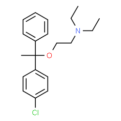ChemSpider 2D Image | Chlorphenoxamine | C20H26ClNO