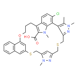 ChemSpider 2D Image | E3T5XXY9HX | C35H34ClN5O3S2