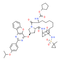 ChemSpider 2D Image | Furaprevir | C47H56N6O10S