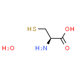 ChemSpider 2D Image | L-Cysteine hydrate (1:1) | C3H9NO3S