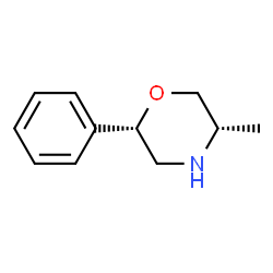 ChemSpider 2D Image | (2S,5S)-5-Methyl-2-phenylmorpholine | C11H15NO