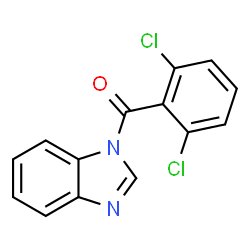 ChemSpider 2D Image | 1-(2,6-dichlorobenzoyl)-1H-benzimidazole | C14H8Cl2N2O