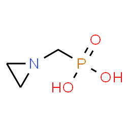 ChemSpider 2D Image | (1-Aziridinylmethyl)phosphonic acid | C3H8NO3P