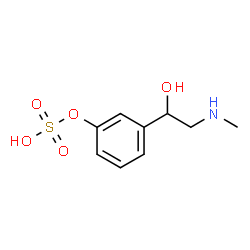 ChemSpider 2D Image | PHENYLEPHRINE-3-O-SULFATE | C9H13NO5S