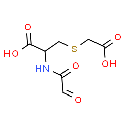 ChemSpider 2D Image | GLYOXYLOYL CARBOCYSTEINE | C7H9NO6S