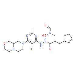 ChemSpider 2D Image | Lanopepden | C22H34FN7O4