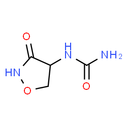 ChemSpider 2D Image | 1-(3-Oxo-1,2-oxazolidin-4-yl)urea | C4H7N3O3