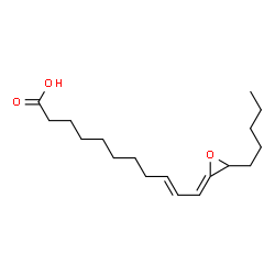 ChemSpider 2D Image | (9E,11Z)-11-(3-Pentyl-2-oxiranylidene)-9-undecenoic acid | C18H30O3