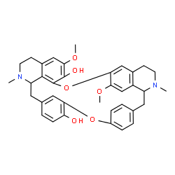 ChemSpider 2D Image | 10,15-Dimethoxy-4,20-dimethyl-12,28-dioxa-4,20-diazaheptacyclo[27.2.2.1~7,11~.1~13,17~.1~23,27~.0~3,8~.0~21,35~]hexatriaconta-1(31),7(36),8,10,13(35),14,16,23(34),24,26,29,32-dodecaene-14,26-diol | C36H38N2O6