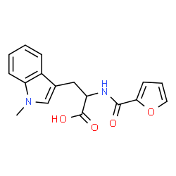 ChemSpider 2D Image | N-2-Furoyl-1-methyltryptophan | C17H16N2O4