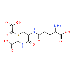 ChemSpider 2D Image | gamma-Glutamyl-S-(carboxycarbonyl)cysteinylglycine | C12H17N3O9S